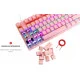 Клавіатура Motospeed K82 Outemu Red (mtk82pmr) Pink USB
