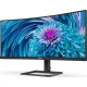Philips 34" UltraWide 346E2CUAE/00 VA Black Curved