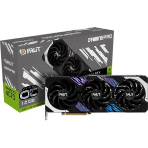 Відеокарта GF RTX 4070 12GB GDDR6X GamingPro OC Palit (NED4070H19K9-1043A) Відеокарта GF RTX 4070 12GB GDDR6X GamingPro OC Palit (NED4070H19K9-1043A)
