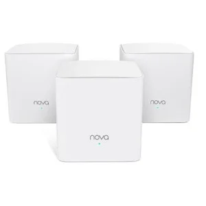 WiFi Mesh система Tenda Nova MW5s (MW5S-KIT-3) (AC1200, 1xGE WAN/LAN, 1xGE LAN, Beamforming, MESH, MU-MIMO, 2 антени, 3-pack)