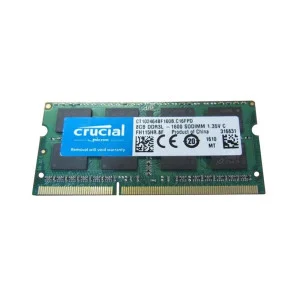 Модуль памяти SO-DIMMDDR3L 8GB/1600 Crucial (CT102464BF160B.C16FPD)