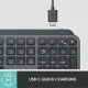 Клавиатура Logitech MX Keys Wireless Illuminated Graphite (920-009417)