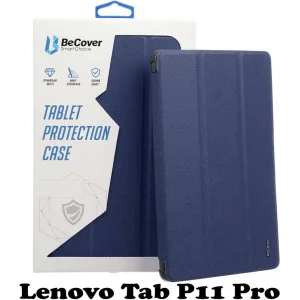 Чехол-книжка BeCover Smart для Lenovo Tab P11 Pro Deep Blue (707593)