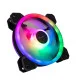 Вентилятор Tecware ARC Spectrum F3 v2 Starter Kit (TW-ARC-F3-SK4), 120x120x25мм, 3-pin, чорний з білим