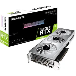 Відеокарта GF RTX 3060 12GB GDDR6 Vision OC Gigabyte (GV-N3060VISION OC-12GD 2.0) (LHR)