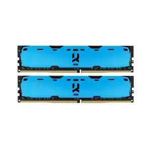 Модуль памяти DDR4 2x4GB/2400 GOODRAM Iridium Blue (IR-B2400D464L15S/8GDC) Модуль памяти DDR4 2x4GB/2400 GOODRAM Iridium Blue (IR-B2400D464L15S/8GDC)