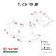 Витяжка Perfelli TL 6316 WH 700 LED