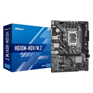 ASRock H610M-HDV/M.2 Socket 1700 ASRock H610M-HDV/M.2 Socket 1700