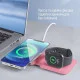 Беспроводное зарядное устройство ColorWay MagSafe Duo Charger 15W for iPhone Pink (CW-CHW32Q-P)