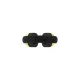 Bluetooth-гарнiтура Hator Hyperpunk 2 Wireless Tri-mode Black/Yellow (HTA-857)