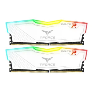 DDR4 2x8GB/3600 Team T-Force Delta White RGB (TF4D416G3600HC18JDC01)