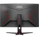 AOC 27" C27G2AE/BK VA Black/Red Curved 165Hz
