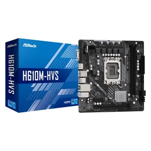 Материнська плата ASRock H610M-HVS Socket 1700 Материнська плата ASRock H610M-HVS Socket 1700