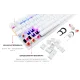 Клавіатура Motospeed K82 Hot-Swap Outemu Red (mtk82whsr) White USB