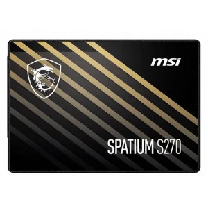 Накопитель SSD 480GB MSI Spatium S270 2.5" SATAIII 3D TLC (S78-440E350-P83) Накопитель SSD 480GB MSI Spatium S270 2.5" SATAIII 3D TLC (S78-440E350-P83)