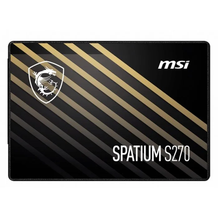 Накопичувач SSD 480GB MSI Spatium S270 2.5" SATAIII 3D TLC (S78-440E350-P83) Накопичувач SSD 480GB MSI Spatium S270 2.5" SATAIII 3D TLC (S78-440E350-P83)