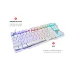 Клавіатура Motospeed K82 Hot-Swap Outemu Red (mtk82whsr) White USB