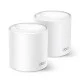 WiFi Mesh система TP-Link Deco X50(2-pack) (AX3000 Wi-Fi6, 3xGE WAN/LAN, 2x2 MU-MIMO, OFDMA)