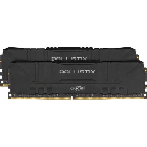 Модуль памяти DDR4 2x8GB/3200 Crucial Ballistix Black (BL2K8G32C16U4B)