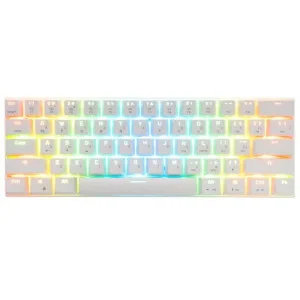 Клавіатура Motospeed CK62 Outemu Blue (mtck62wmb) White USB