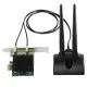 Бездротовий адаптер Edimax EW-7833AXP (AX3000, PCIe, Wi-Fi 6, Bluetooth 5.0, OFDMA, MU-MIMO)