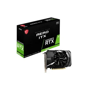 Відеокарта GF RTX 3050 8GB GDDR6 Aero ITX 8G MSI (GeForce RTX 3050 AERO ITX 8G)