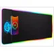 Коврик для мыши с беспроводным зарядным устройством Choetech (T543-F) RGB Illuminated 15W Wireless Charging Mouse Pad