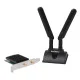 Бездротовий адаптер Edimax EW-7833AXP (AX3000, PCIe, Wi-Fi 6, Bluetooth 5.0, OFDMA, MU-MIMO)