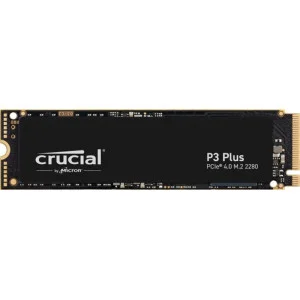 Накопитель SSD 500GB Crucial P3 Plus M.2 2280 NVMe PCIe 3.0 x4 TLC 3D NAND (CT500P3PSSD8)