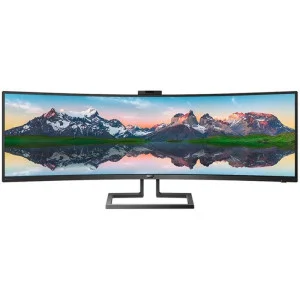 Монiтор Philips 48.8" 499P9H/00 VA Black Curved Монiтор Philips 48.8" 499P9H/00 VA Black Curved