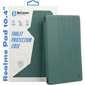 Чехол-книга BeCover Smart для Realme Pad 10.4" Dark Green (708266)