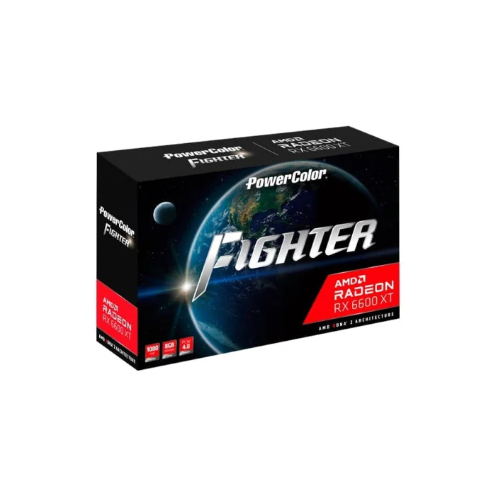 AMD Radeon RX 6600 XT 8GB GDDR6 Fighter PowerColor (AXRX 6600XT 8GBD6-3DH)