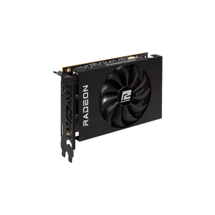 Відеокарта AMD Radeon RX 6400 ITX 4GB GDDR6 PowerColor (AXRX 6400 4GBD6-DH)