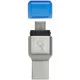 Картрідер Kingston MobileLite Duo 3C Dual Interface USB3.1 Type-A and Type-C microSD (FCR-ML3C) Metall Casing