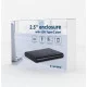 Внешний карман Gembird SATA HDD 2.5", USB 3.1, алюминий, Black (EE2-U3S-6)