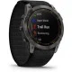 Смарт-годинник Garmin Enduro 2 Sapphire Carbon Gray DLC Titanium with Black UltraFit Nylon Strap (010-02754-13)