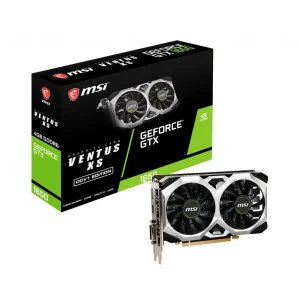 Видеокарта GF GTX 1650 4GB GDDR6 Ventus XS OCV1 MSI (GeForce GTX 1650 D6 VENTUS XS OCV1)