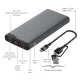 Універсальна мобільна батарея 4smarts VoltHub Pro 10000mAh 22.5W з Quick Charge, PD gunmetal *Select Edition*