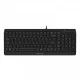 Клавиатура A4Tech Fstyler FK15 Ukr Black USB