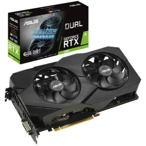 GF RTX 2060 6GB GDDR6 Dual Evo Asus (DUAL-RTX2060-6G-EVO) GF RTX 2060 6GB GDDR6 Dual Evo Asus (DUAL-RTX2060-6G-EVO)