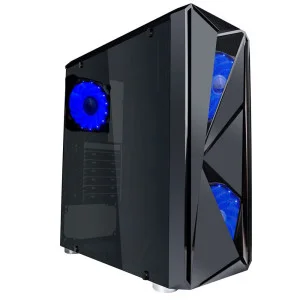 Корпус 1stPlayer F4-3A1-15LED Blue без БП Корпус 1stPlayer F4-3A1-15LED Blue без БП