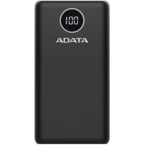 Універсальна мобільна батарея A-DATA P20000QCD 20000mAh Black (AP20000QCD-DGT-CBK) Універсальна мобільна батарея A-DATA P20000QCD 20000mAh Black (AP20000QCD-DGT-CBK)
