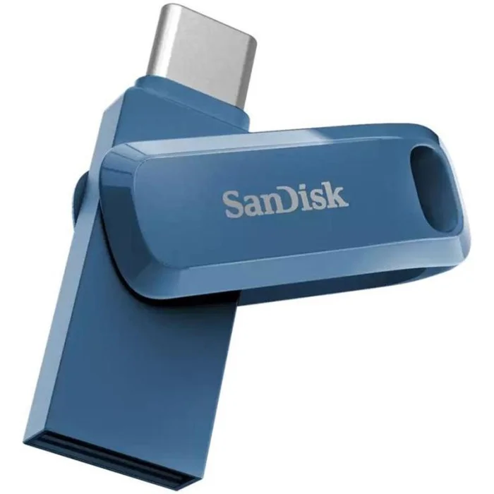 Флеш-накопичувач USB 128GB Type-C SanDisk Dual Drive Go Navy Blue (SDDDC3-128G-G46NB)