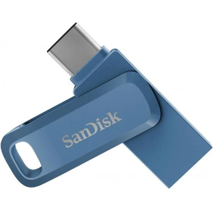 Флеш-накопичувач USB 128GB Type-C SanDisk Dual Drive Go Navy Blue (SDDDC3-128G-G46NB)