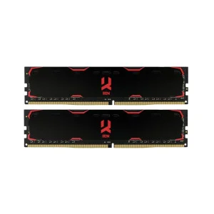 DDR4 2x4GB/2400 GOODRAM Iridium Black (IR-2400D464L17S/8GDC)