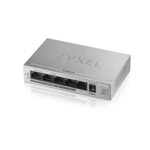 Коммутатор ZYXEL GS1005HP (GS1005HP-EU0101F) (1xGE, 4xGE PoE+, max PoE 60W)