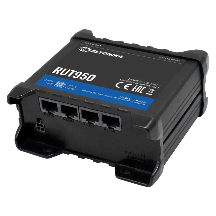Беспроводной маршрутизатор Teltonika RUT950 (RUT950U022C0)