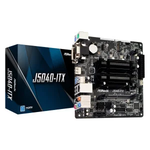 Материнська плата ASRock J5040-ITX Mini ITX Материнська плата ASRock J5040-ITX Mini ITX