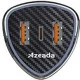 Автомобильное зарядное устройство Proda Azeada SYVI PD-C35 (2USB 3A; USC-C 3A) Black (PD-C35-BK)