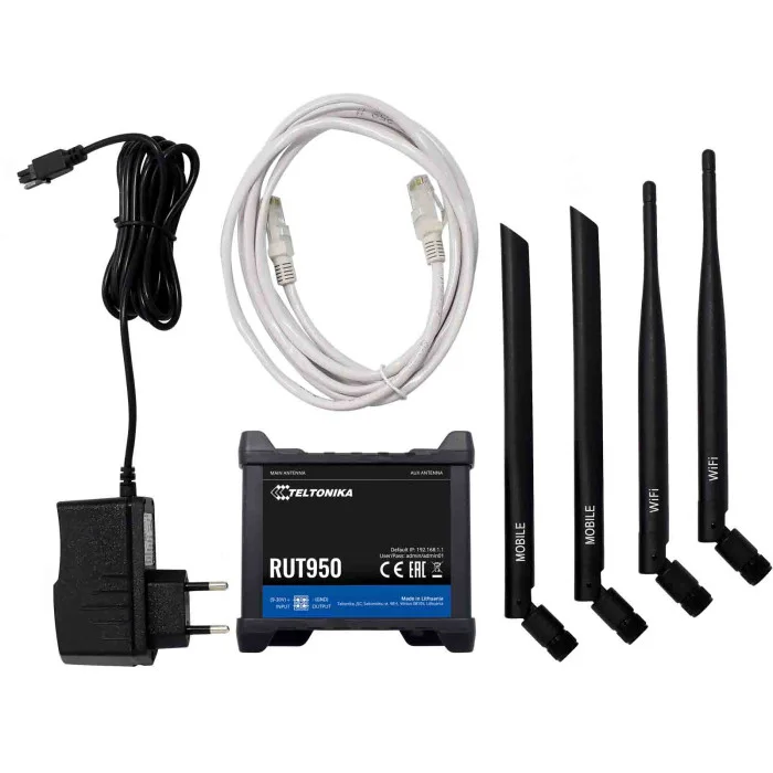 Беспроводной маршрутизатор Teltonika RUT950 (RUT950U022C0)
